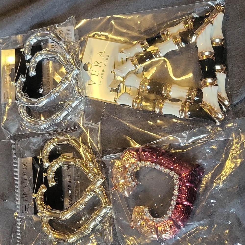 Bamboo earrings